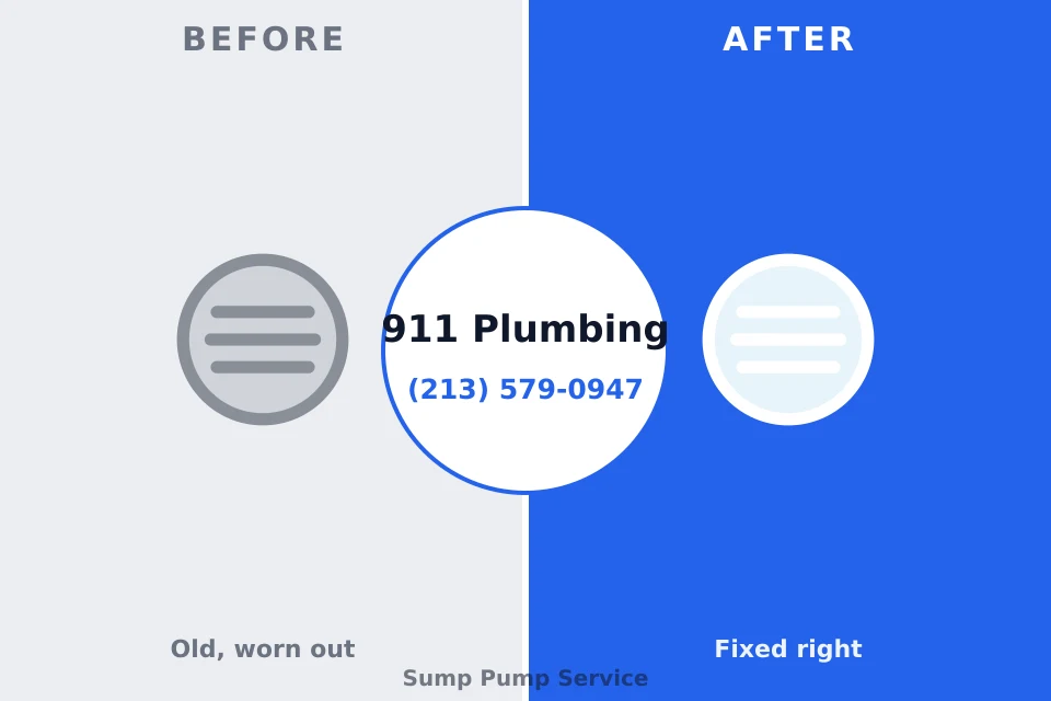Before and after: plumbing repair St. Clair Shores, MI